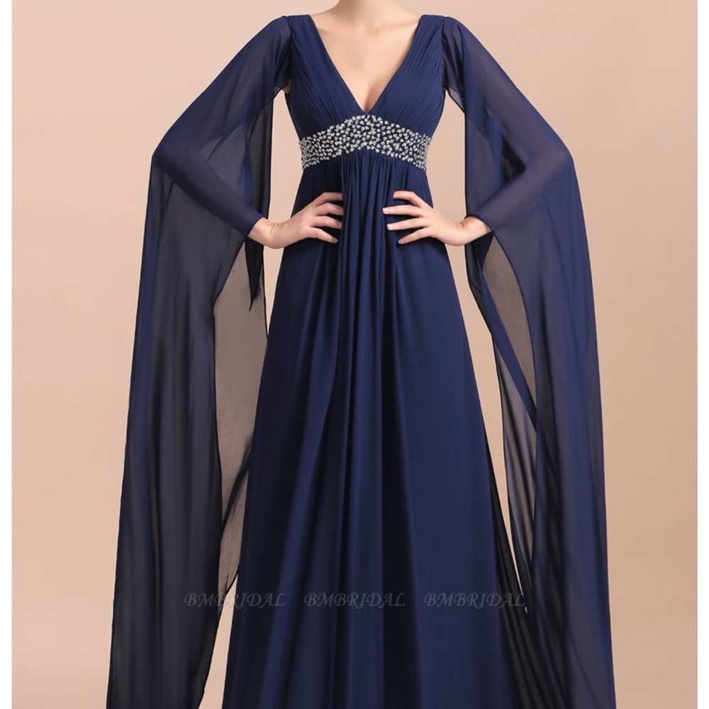 Blue formal dress